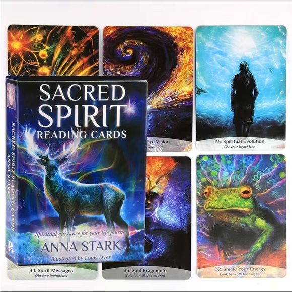 Sacred Spirit reading oracle tarot cards by Anna Stark - Picture 6 of 16